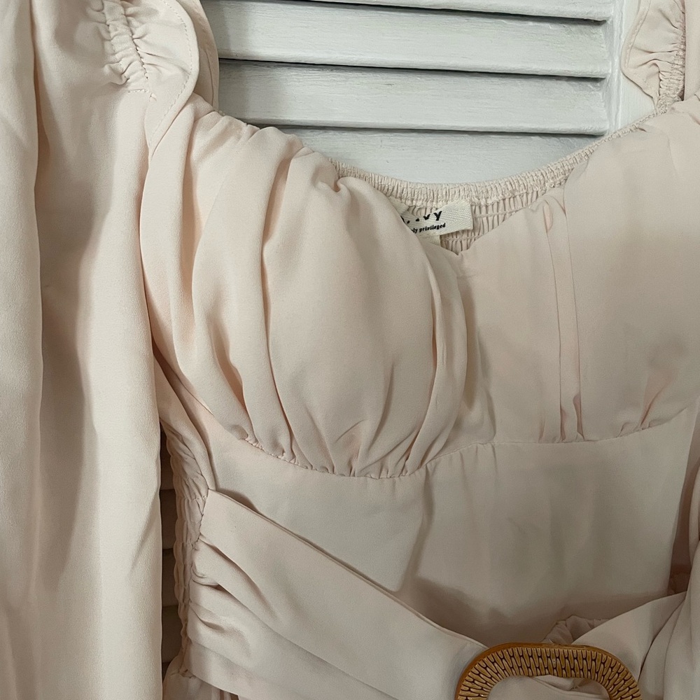 Belted Romper - Picture 3 of 6